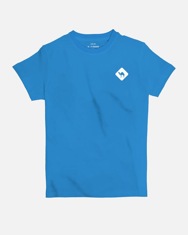 Jobedu Camel Crossing Icon | Kid's Basic Cut T-shirt - Graphic T-Shirt - Kids - Jobedu Jordan