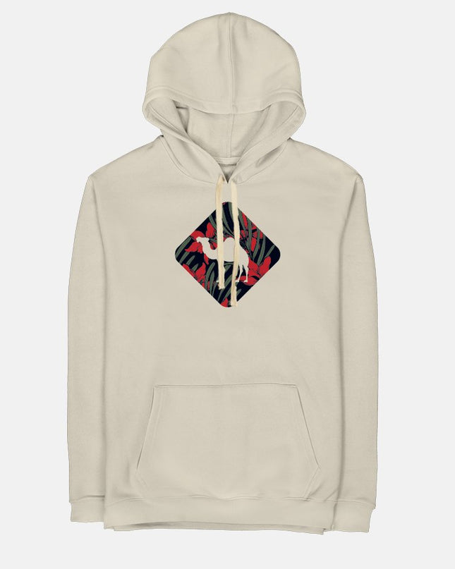 Jobedu Camel Crossing Tropical | Unisex Adult Hoodie - Graphic Hoodie - Unisex - Jobedu Jordan