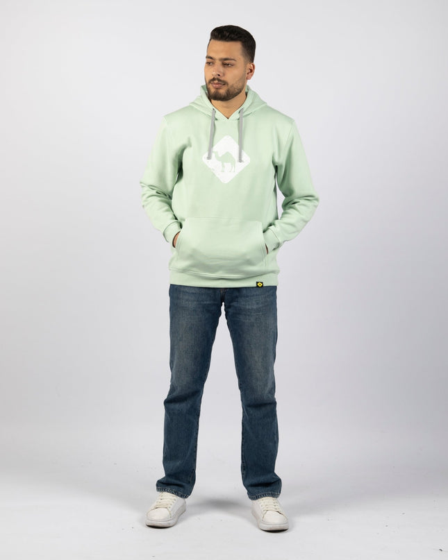 Jobedu Camel Crossing | Unisex Adult Light Hoodie - Graphic Light Hoodie - Unisex - Jobedu Jordan