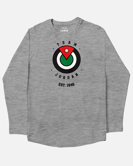 Jordan 1946 | Adult Graphic Longsleeve Tshirt - Adult Graphic Longsleeve Tshirt - Jobedu Jordan