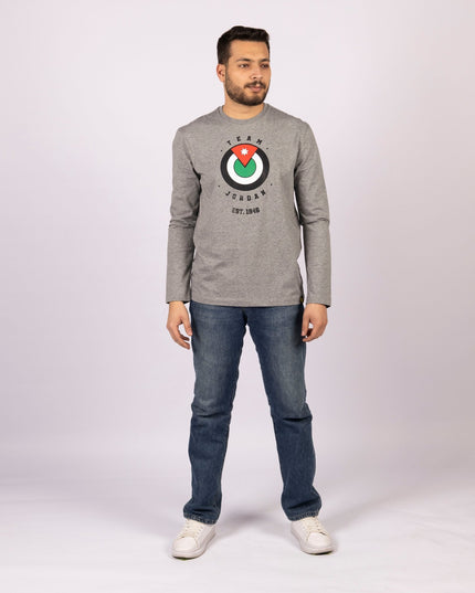 Jordan 1946 | Adult Graphic Longsleeve Tshirt - Adult Graphic Longsleeve Tshirt - Jobedu Jordan