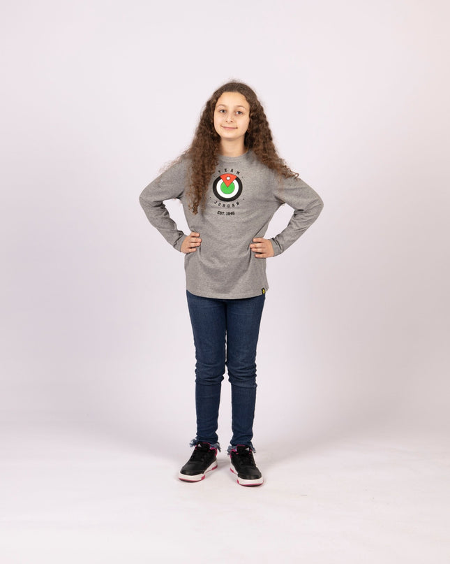 Jordan 1946 | Kids Graphic Longsleeve Tshirt - Kids Graphic Longsleeve Tshirt - Jobedu Jordan