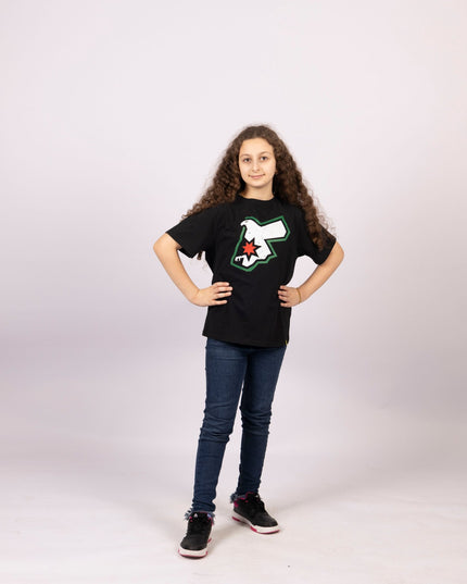 Jordan's Falcon | Kid's Basic Cut T-shirt - Graphic T-Shirt - Kids - Jobedu Jordan