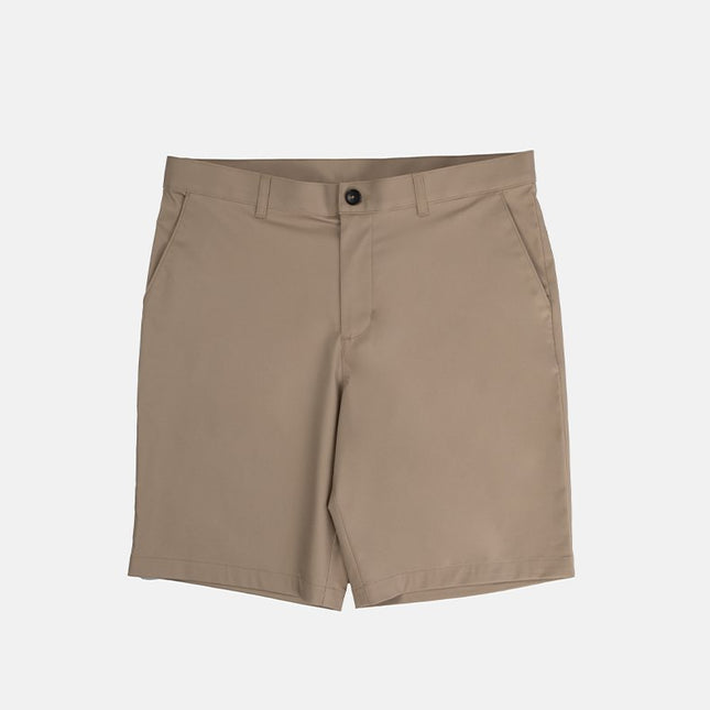 Khaki | Men's Twill Short - Twill Shorts - Jobedu Jordan