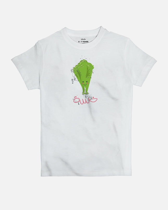 Khasseh | Kid's Basic Cut T-shirt - Graphic T-Shirt - Kids - Jobedu Jordan