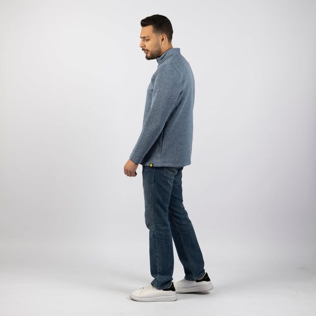 Lavendar Blue | Adult Quarter Zip Sweater - Adult Quarter Zip Sweater - Jobedu Jordan