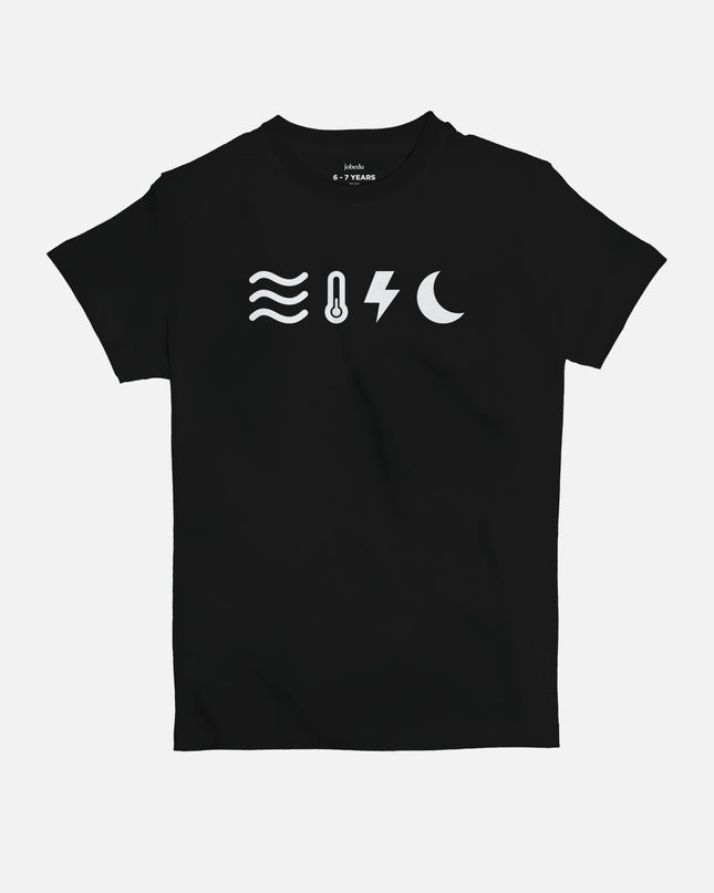 Layl oo Raad oo Bard oo Reeh | Kid's Basic Cut T-shirt - Graphic T-Shirt - Kids - Jobedu Jordan