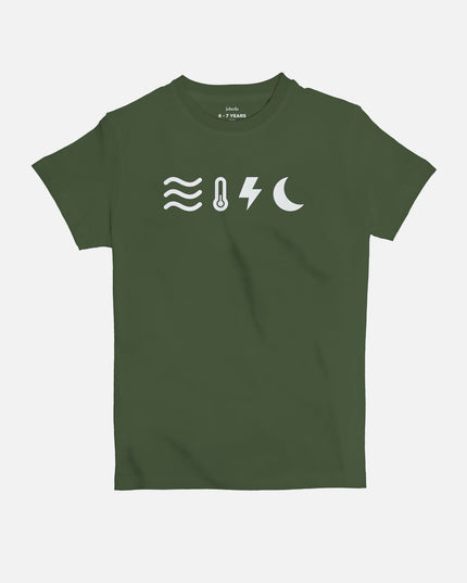 Layl oo Raad oo Bard oo Reeh | Kid's Basic Cut T-shirt - Graphic T-Shirt - Kids - Jobedu Jordan