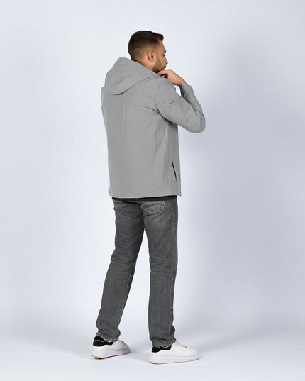 Light Grey | Adult Hooded Winterproof Jacket - Jackets - Jobedu Jordan