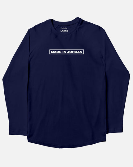 Made In Jordan | Adult Graphic Longsleeve Tshirt - Adult Graphic Longsleeve Tshirt - Jobedu Jordan