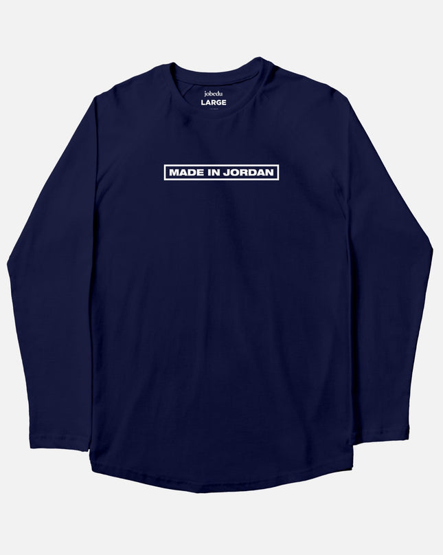 Made In Jordan | Adult Graphic Longsleeve Tshirt - Adult Graphic Longsleeve Tshirt - Jobedu Jordan