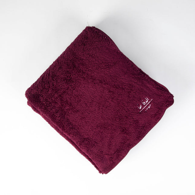 Maroon | El Dafa 3afa Blankets - Accessories - Blankets - Jobedu Jordan