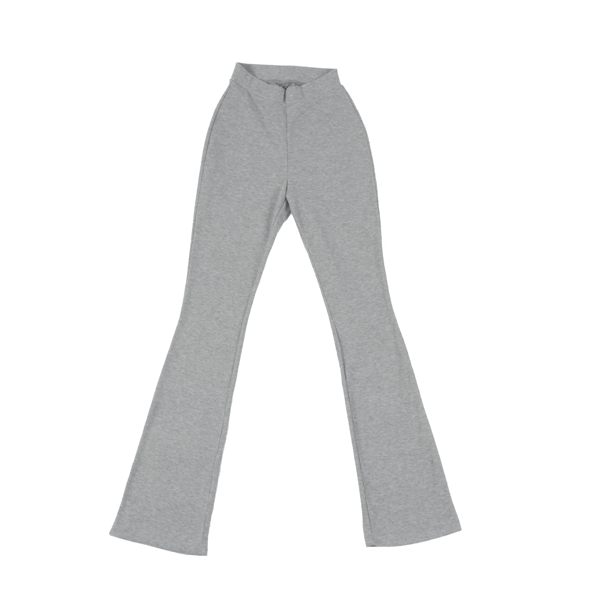 Must Have Flare Yoga Pant- Grey - Moe & Arrow Boutique