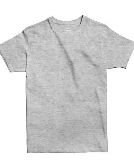 Medium Grey Melange | Basic Cut T-shirt - Basic T-Shirt - Unisex - Jobedu Jordan