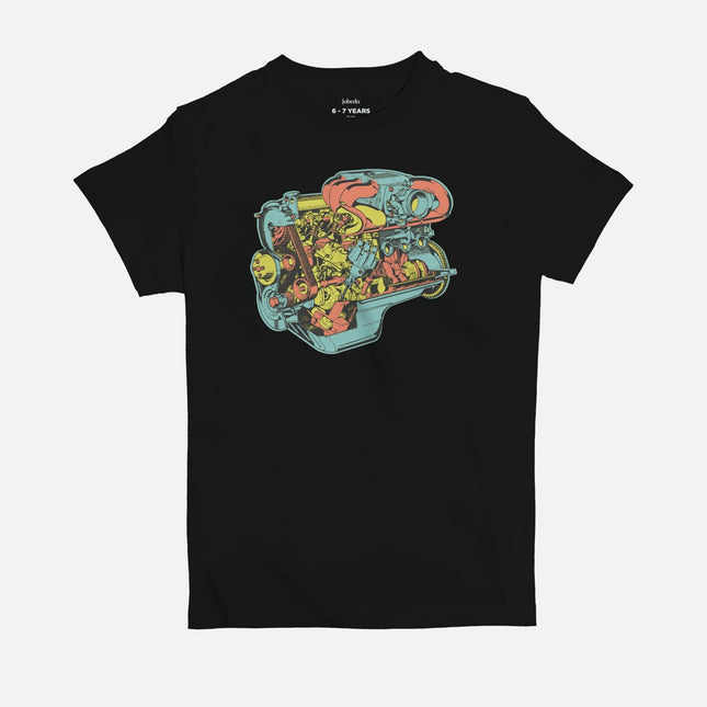 Motor | Kid's Basic Cut T-shirt - Graphic T-Shirt - Kids - Jobedu Jordan