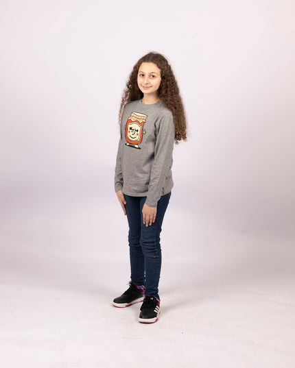 Mrabbayeh | Kids Graphic Longsleeve Tshirt - Kids Graphic Longsleeve Tshirt - Jobedu Jordan