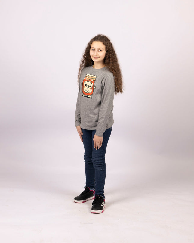 Mrabbayeh | Kids Graphic Longsleeve Tshirt - Kids Graphic Longsleeve Tshirt - Jobedu Jordan