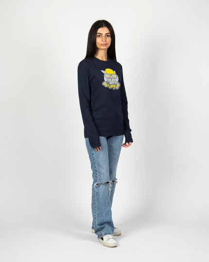 My Biss Friend | Adult Graphic Longsleeve Tshirt - Adult Graphic Longsleeve Tshirt - Jobedu Jordan