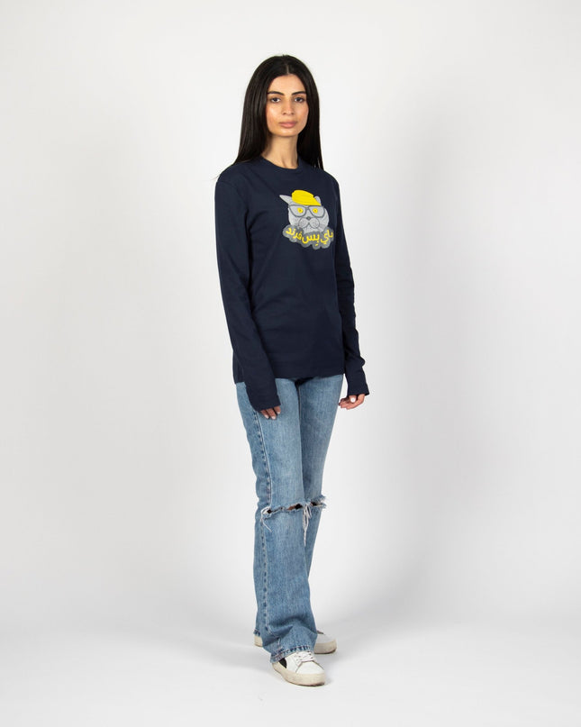 My Biss Friend | Adult Graphic Longsleeve Tshirt - Adult Graphic Longsleeve Tshirt - Jobedu Jordan