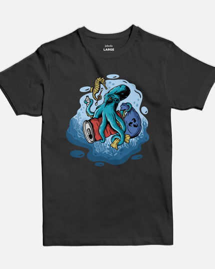 Octopus | Basic Cut T-shirt - Graphic T-Shirt - Unisex - Jobedu Jordan