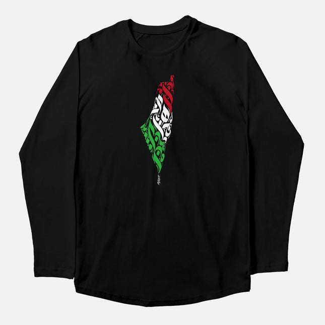 Palestine Arabia | Adult Graphic Longsleeve Tshirt - Adult Graphic Longsleeve Tshirt - Jobedu Jordan