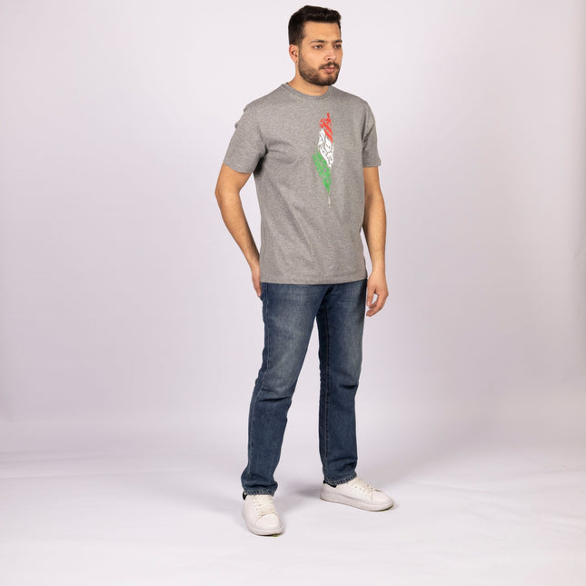 Palestine Arabia | Basic Cut T-shirt - Graphic T-Shirt - Unisex - Jobedu Jordan