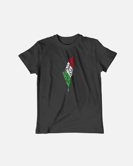 Palestine Arabia | Kid's Basic Cut T-shirt - Graphic T-Shirt - Kids - Jobedu Jordan
