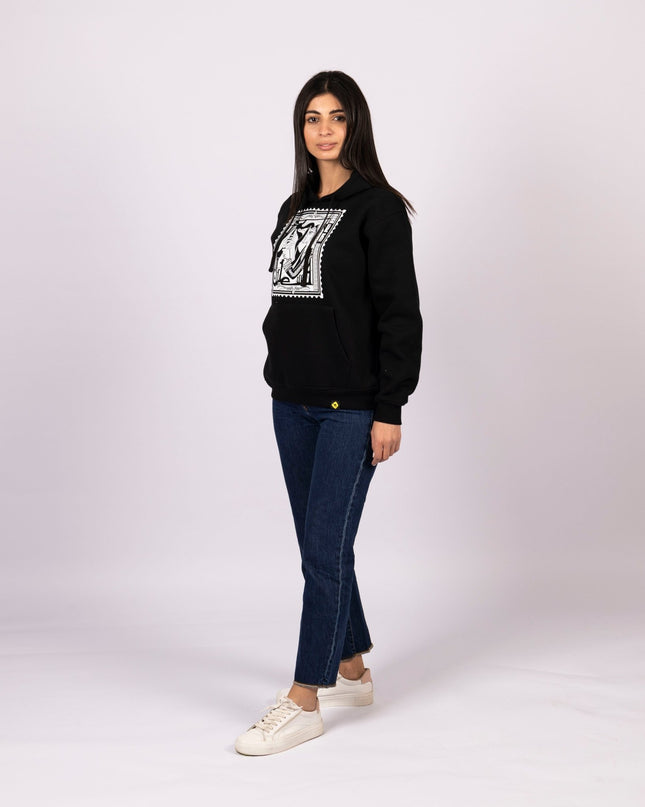 Palestine Stamp | Unisex Adult Hoodie - Graphic Hoodie - Unisex - Jobedu Jordan