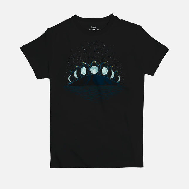 Penguins | Kid's Basic Cut T-shirt - Graphic T-Shirt - Kids - Jobedu Jordan