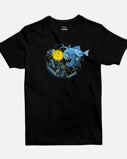Piranha | Basic Cut T-shirt - Graphic T-Shirt - Unisex - Jobedu Jordan