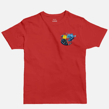 Piranha Icon | Basic Cut T-shirt - Graphic T-Shirt - Unisex - Jobedu Jordan