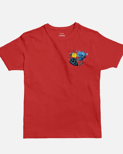 Piranha Icon | Basic Cut T-shirt - Graphic T-Shirt - Unisex - Jobedu Jordan