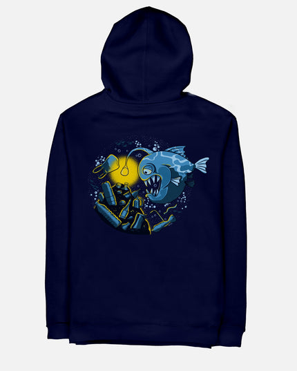 Piranha | Unisex Adult Zipup - Graphic Zipup - Unisex - Jobedu Jordan