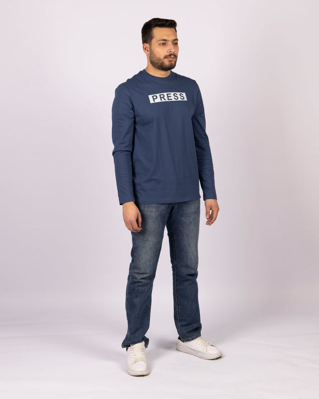 Press | Adult Graphic Longsleeve Tshirt - Adult Graphic Longsleeve Tshirt - Jobedu Jordan