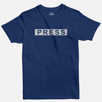 Press | Basic Cut T-shirt - Graphic T-Shirt - Unisex - Jobedu Jordan