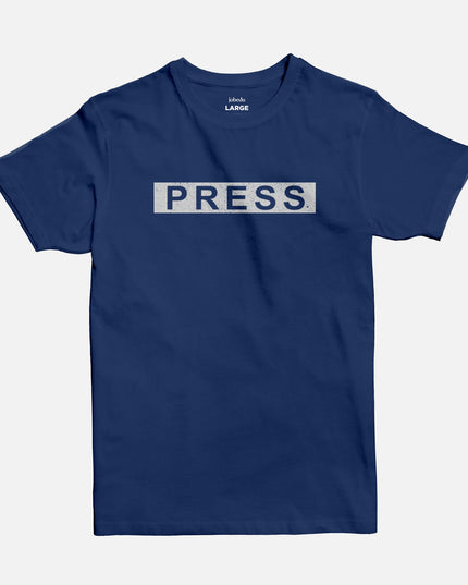 Press | Basic Cut T-shirt - Graphic T-Shirt - Unisex - Jobedu Jordan