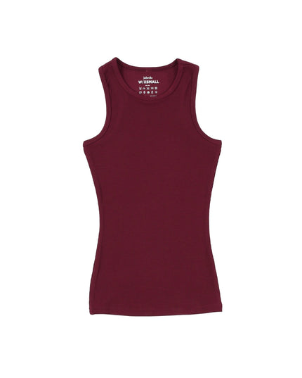 Purple Oxford | Women Ribbed Tank Top T-Shirt - Ribbed Tank Top T- Shirt - Jobedu Jordan