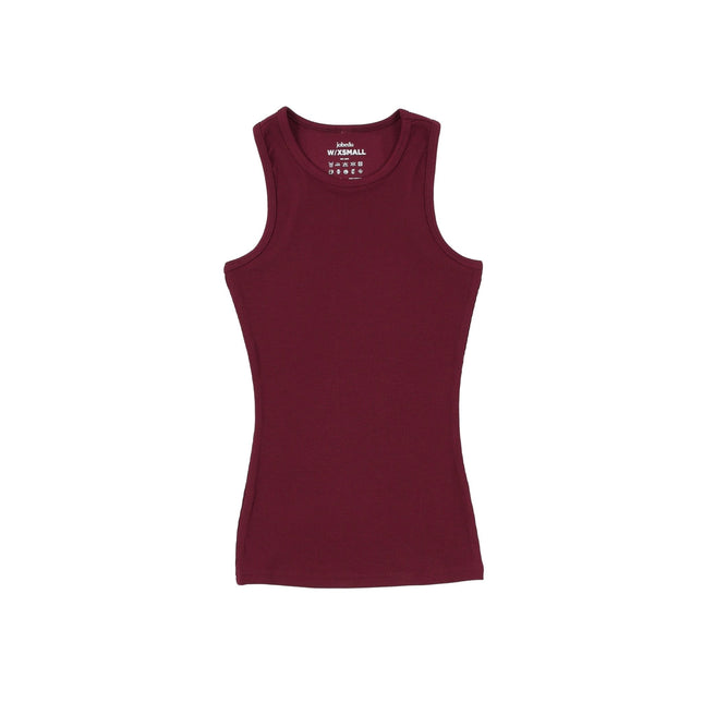 Purple Oxford | Women Ribbed Tank Top T-Shirt - Ribbed Tank Top T- Shirt - Jobedu Jordan