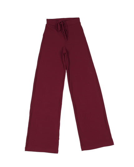 Purple Oxford | Women Ribbed Wide Leg Lounge Pants - Women Ribbed Wide Leg Lounge Pants - Jobedu Jordan