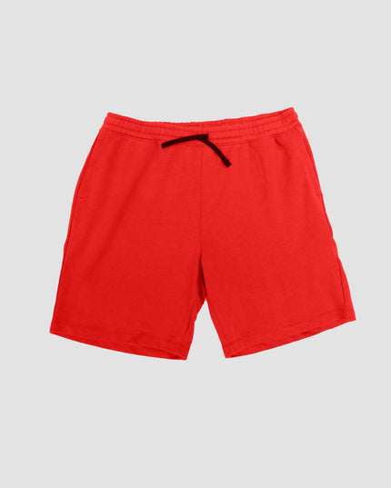 Red | Men's Terry Shorts - Terry Shorts - Jobedu Jordan