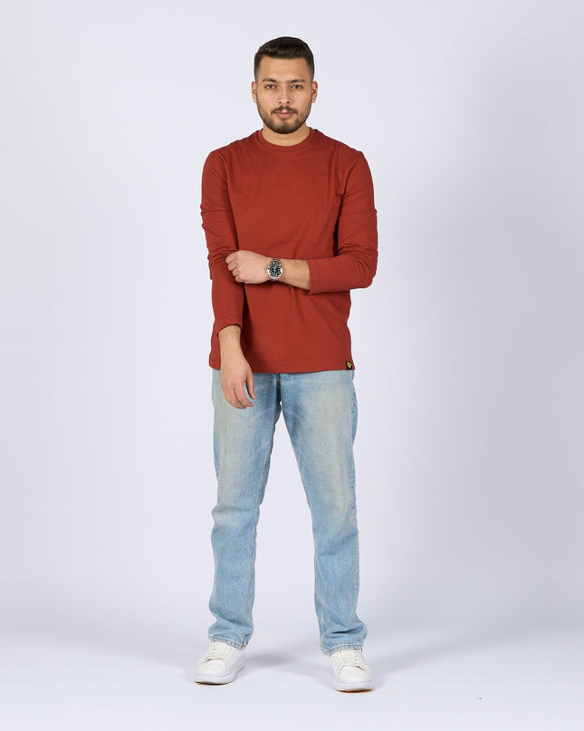 Red Rock | Basic Adult Longsleeve Tshirt - Basic Adult Longsleeve Tshirt - Jobedu Jordan