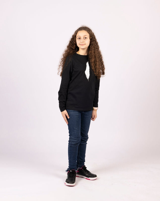 Reesheh | Kids Graphic Longsleeve Tshirt - Kids Graphic Longsleeve Tshirt - Jobedu Jordan