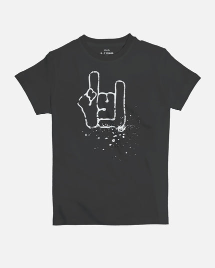 Rock| Kid's Basic Cut T-shirt - Graphic T-Shirt - Kids - Jobedu Jordan
