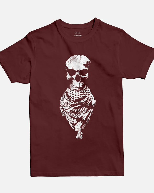 Skull Hatta | Basic Cut T-shirt - Graphic T-Shirt - Unisex - Jobedu Jordan