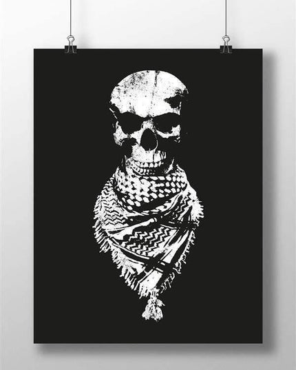 Skull Hatta | Poster - Accessories - Posters - Jobedu Jordan