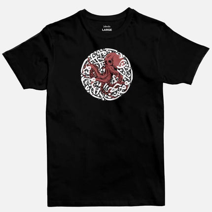 The Octopus | Basic Cut T-shirt - Graphic T-Shirt - Unisex - Jobedu Jordan