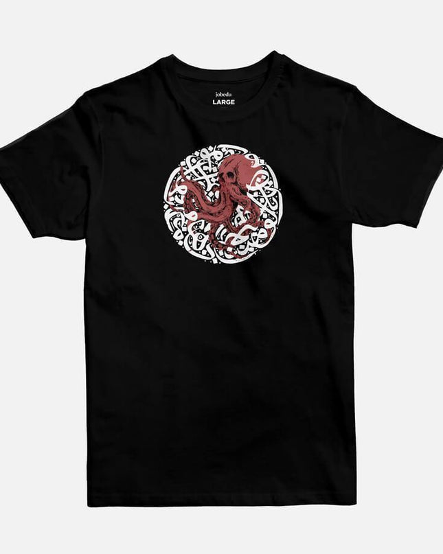 The Octopus | Basic Cut T-shirt - Graphic T-Shirt - Unisex - Jobedu Jordan