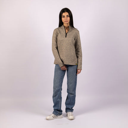 Tortilla | Women Quarter Zip Sweater - Women Quarter Zip Sweater - Jobedu Jordan