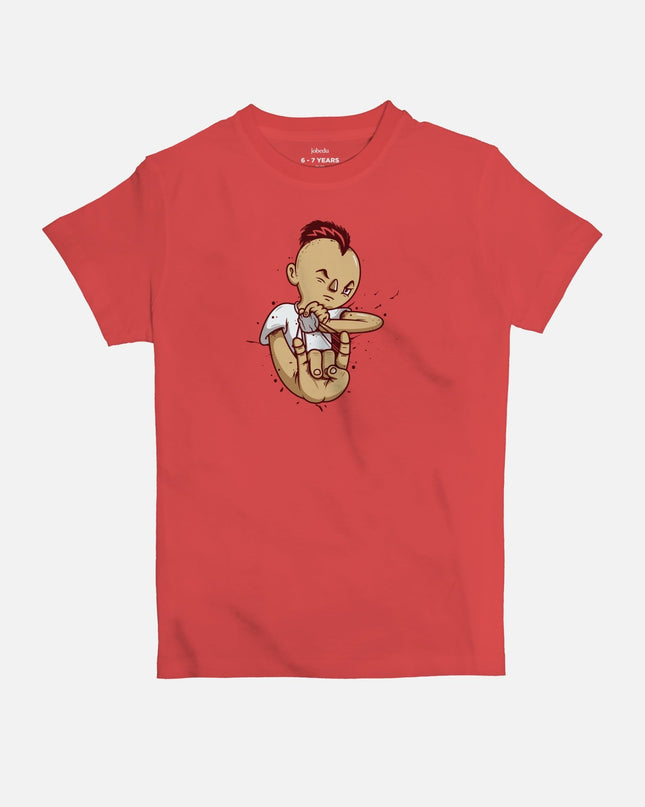 We Will Rock You | Kid's Basic Cut T-shirt - Graphic T-Shirt - Kids - Jobedu Jordan