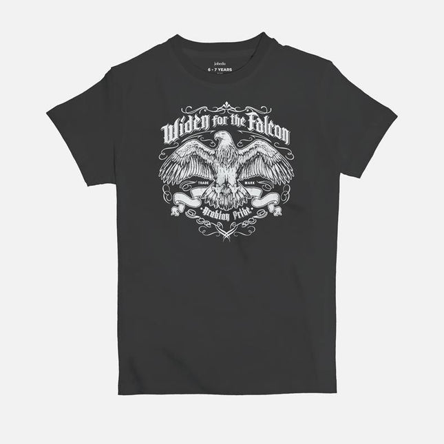 Widen For The Falcon | Kid's Basic Cut T-shirt - Graphic T-Shirt - Kids - Jobedu Jordan